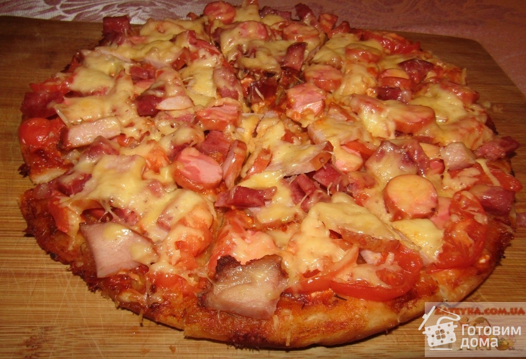 Пицца Тесто Дрожжевое Фото