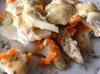 Тилапия под сырно-овощной «шубкой»