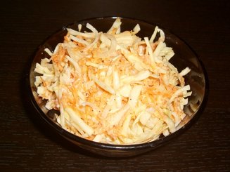 Салат из капусты в южном стиле