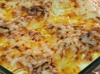Филе индейки (курицы), запеченное в молоке с сыром