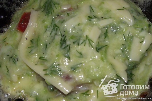 Кабачковые оладьи с фаршем фото к рецепту 3