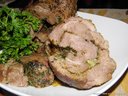 Свинной рулет с зеленью от Людмила - Мила Свинной рулет с зеленью от Людмила - Мила
