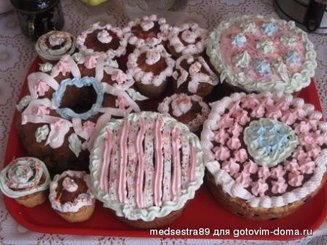 Крем белковый заварной  от Galynka