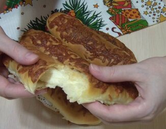 Воздушные палочки с сыром