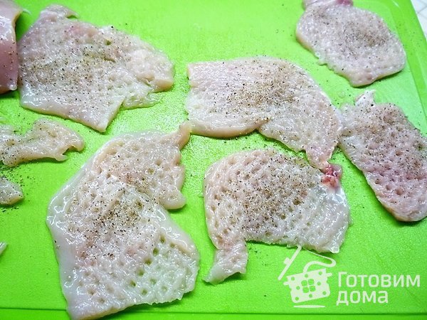 Куриные тарталетки с грибами фото к рецепту 6