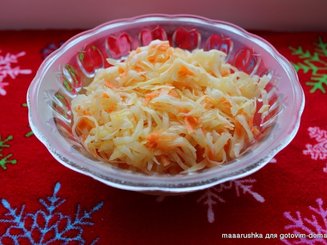Маринованная капуста по быстрому