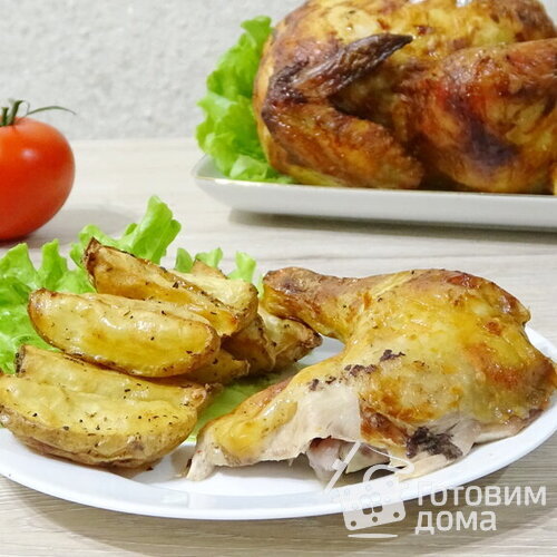 Курица с картофелем