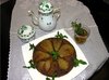 Кофейно-грушевый пирог