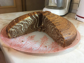 Кекс "Зебра"