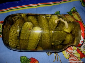 "Детские" маринованные огурчики
