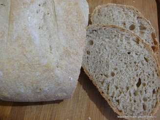 Пшеничный хлеб на ржаной закваске