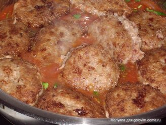 Гречаники в соусе