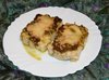 Филе рыбы с песто и сыром