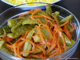 Огурцы по корейски