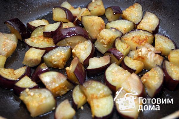 Помидоры, фаршированные мясом и баклажанами фото к рецепту 9