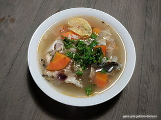 ПсарОсупа (греческий рыбный суп с рисом)