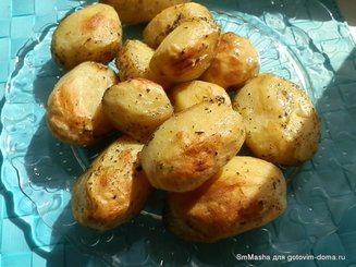 Печеный картофель "По-кипрски"