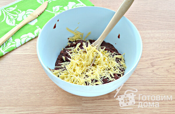 Печеночные оладьи с сыром и майонезом МахеевЪ фото к рецепту 2