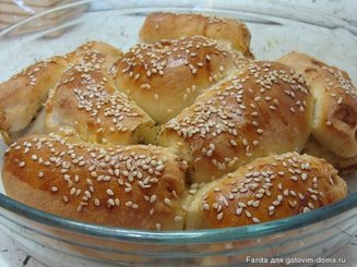 Хлеб с пармезаном и итальянскими травами