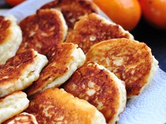 Сырники из творога с яблоками