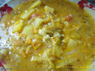 Сырные щи