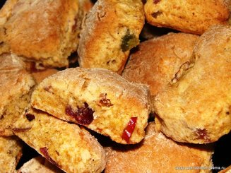Рождественское  немецкое печенье "Mini-Stollen"