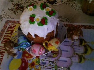 Кулич пасхальный "скорый"