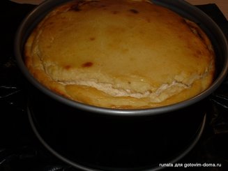 Творожная запеканка с кукурузной мукой