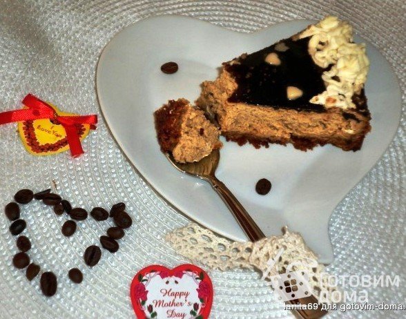 Чизкейк кофейный с кофейным желе фото к рецепту 2