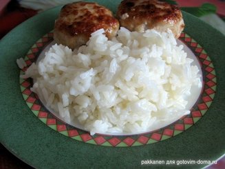 Рис с чесноком и сливочным маслом