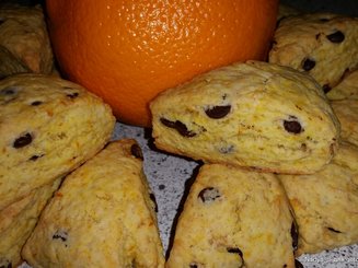 Шоколадно-апельсиновое печенье