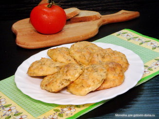 Картофельные сырники с укропом из духовки