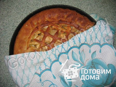 Яблочный пирог (постный)