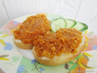 Кабачковая икра в мультиварке