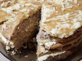 Рыбный торт (закусочный)
