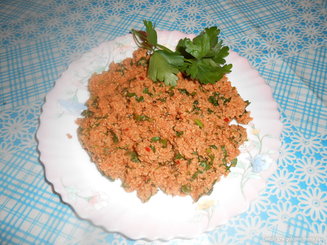 Кысыр - салат из булгура