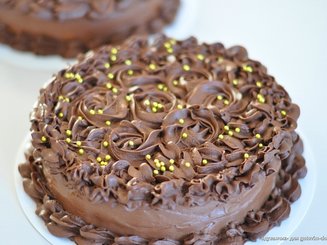 Медовик с яблочно-карамельным кремом