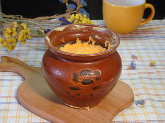 Кукурузная каша с тыквой