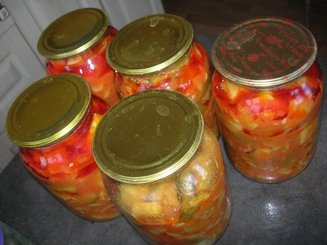 Лечо из кабачков