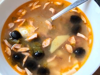 Солянка сборная мясная
