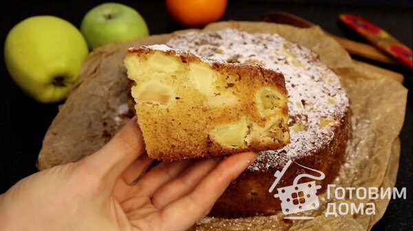 Шарлотка с медом