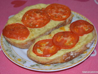 Потапцы с помидорами