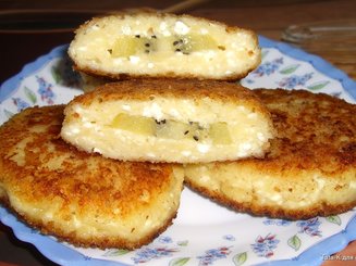 Сырники с киви