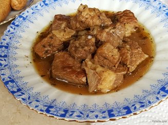 Говядина в пиве по-триестски