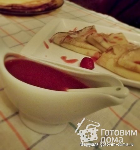 Клубничный соус  к блинчикам и ни только