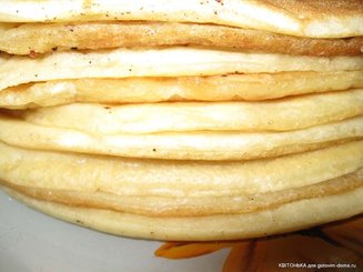 Блины на сыворотке