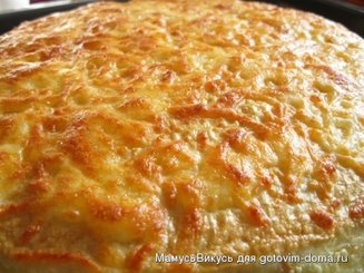 Картофельное суфле с сыром