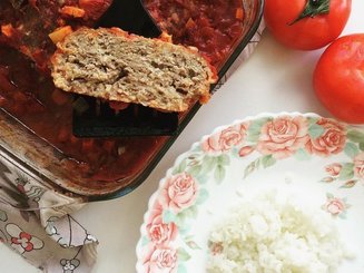 Meatloaf with Cheddar - Мясной "хлеб" с сыром Чеддер