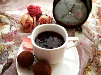 "Шоконутые" трюфели (для диеты и поста)