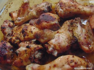 Куриные ножки в апельсиновом маринаде